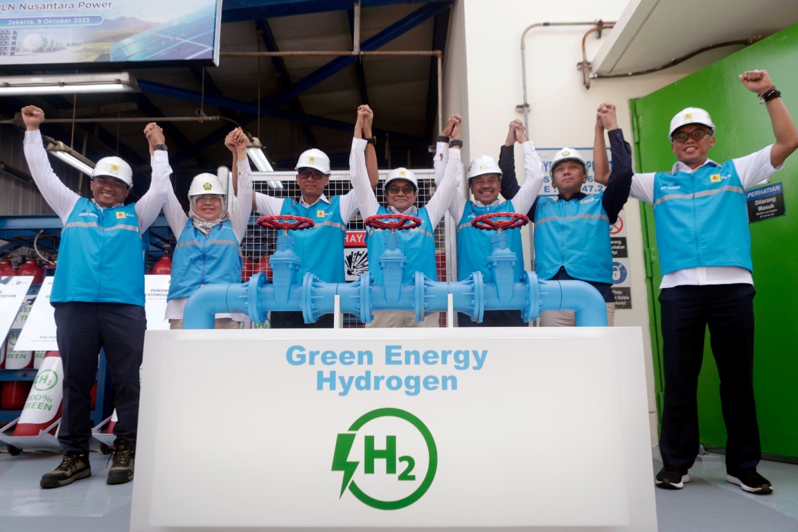 Resmikan Plant Pertama di Indonesia, Kementerian ESDM: PLN Miliki Cara Paling Cepat Hasilkan Green Hydrogen