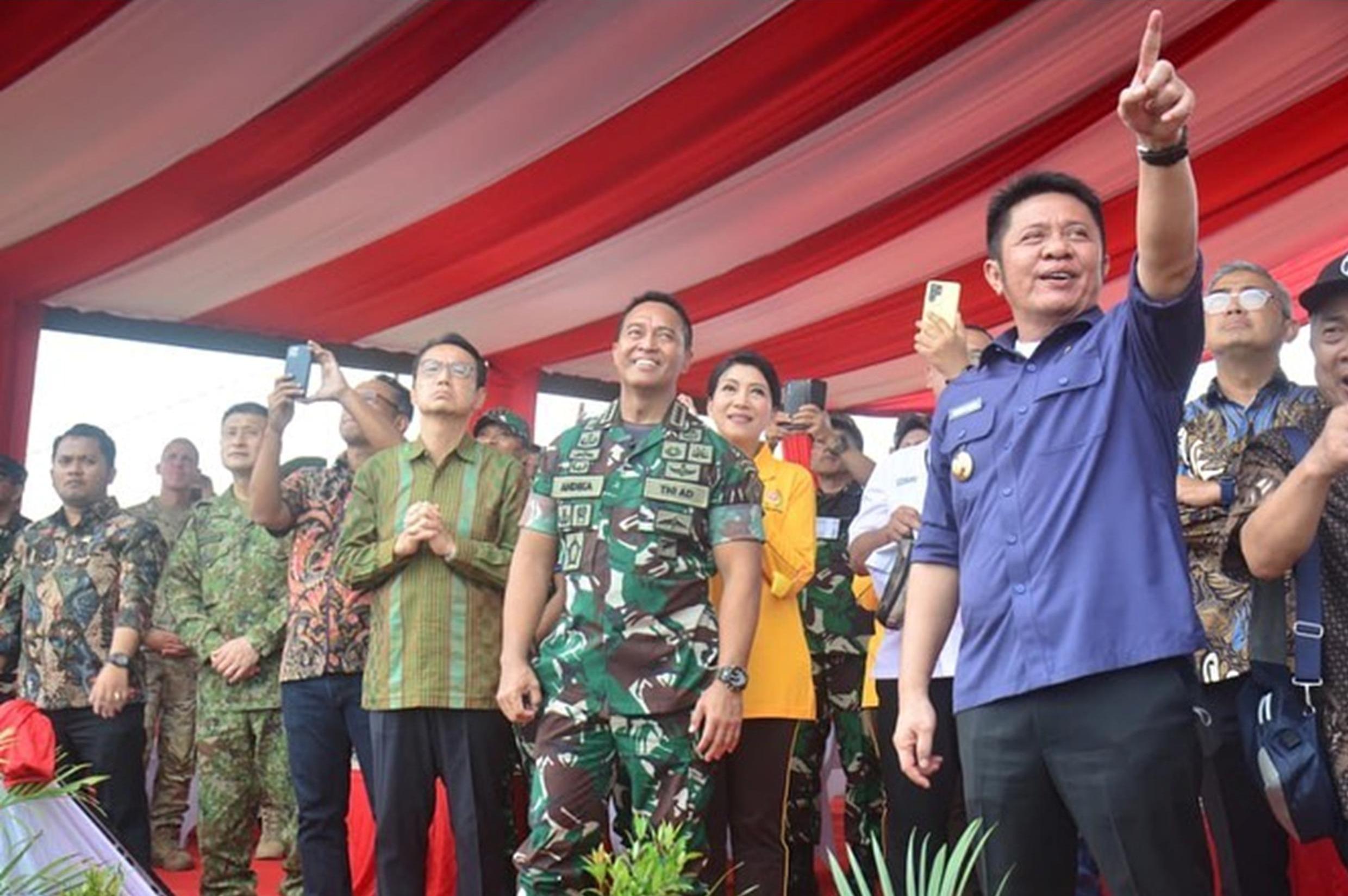 Pada Super Garuda Shield 2022,  13 Negara Latihan Tempur di OKU Timur