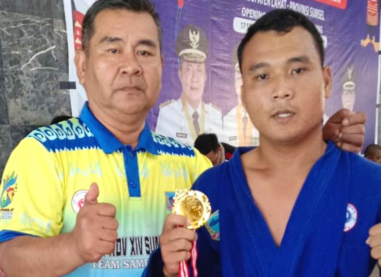 Kejutan Porprov XIV, Atlet Sambo Lahat Sumbang Empat Emas, Total Raih 14 Medali