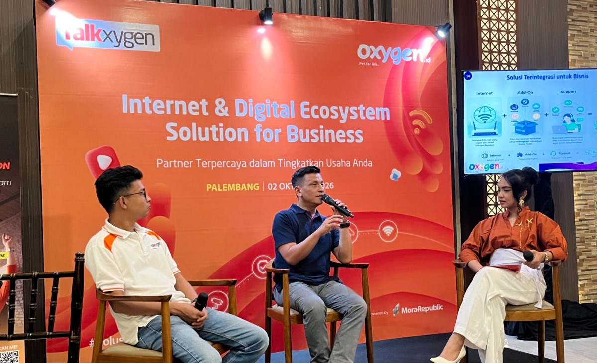 Oxygen.id Hadirkan Talkxygen di Palembang, Dorong Bisnis Manfaatkan Solusi Digital 