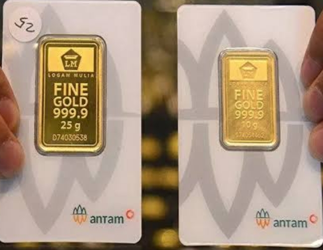 Cek Harga Emas Antam Hari Ini, 23 Juni 2025 Stagnan, 2 Hari Terakhir Ukuran 1 Gram Bertahan di Rp 1,942 Juta