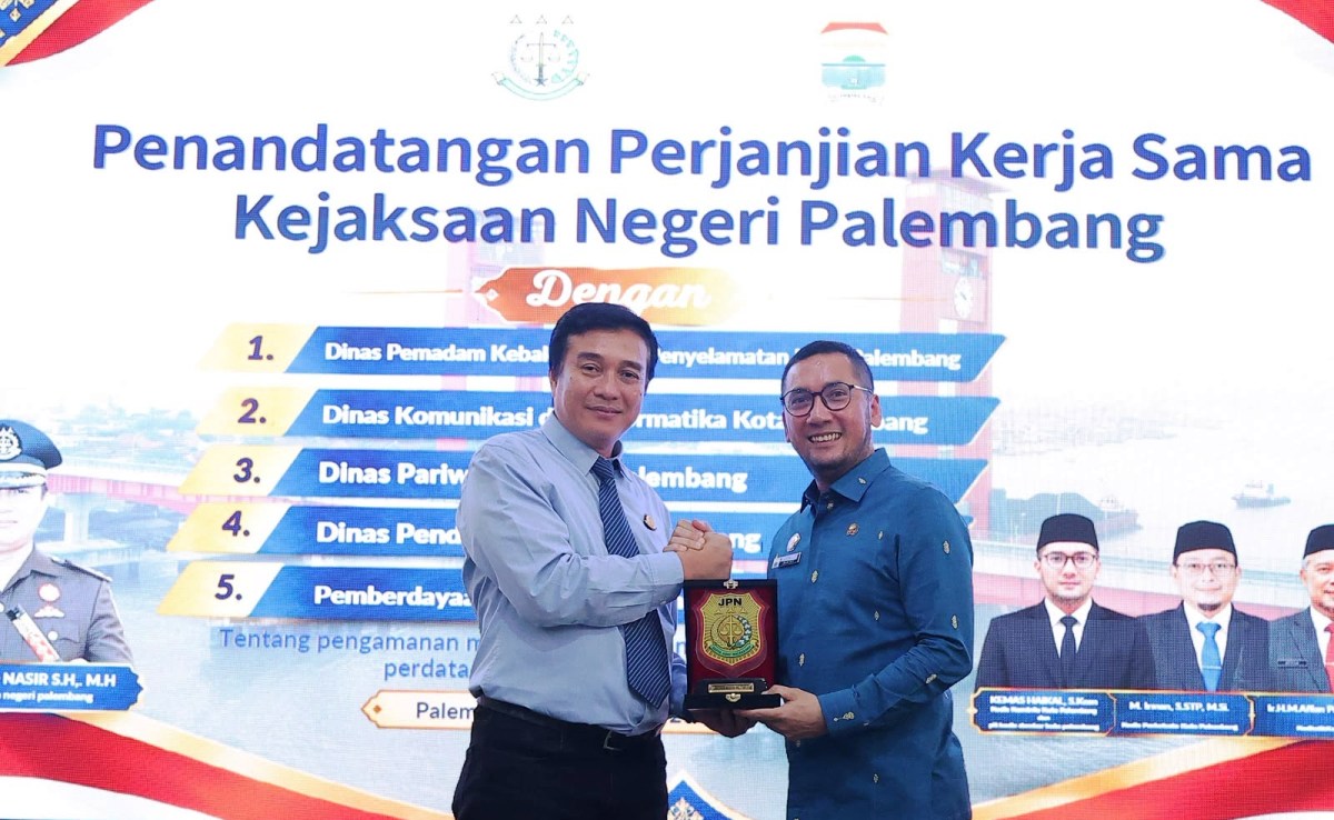 Pemkot Palembang Gandeng Kejari Perkuat Pendampingan Hukum Pemerintahan