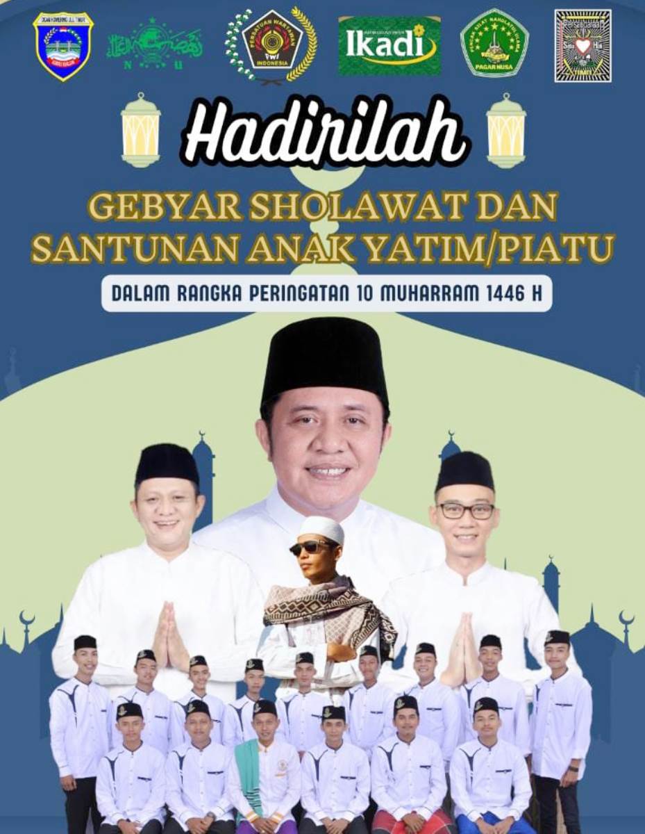 Rabu 17 Juli 2004, Mari Bersholawat Sambil Menyantuni Anak Yatim di Lapangan Taman Tani Merdeka OKU Timur