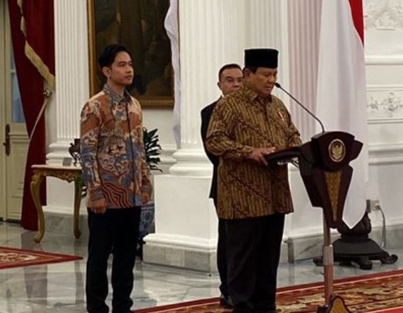 Daftar Lengkap Susunan Menteri Kabinet Merah Putih Pemerintahan Prabowo-Gibran, Ada Nama Kolonel Teddy 