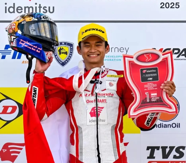Raih Podium Pertama di Sepang dan Pimpin Klasmen Sementara, Arbi Jaga Peluang Juarai ARRC 2025