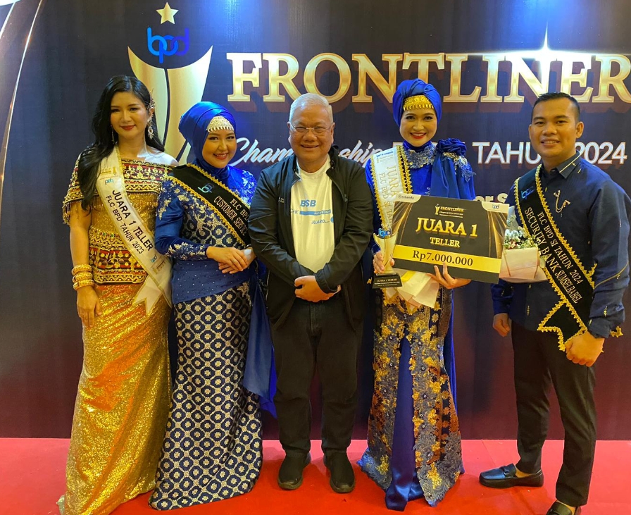 Bank Sumsel Babel Kembali Jadi Juara 1 Ajang Frontliner Championship BPDSI 2024, Achmad Syamsudin: Bukti Nyata