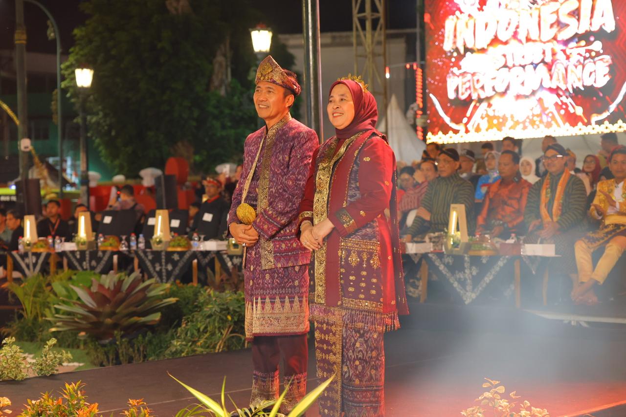 Aesan Pransonko Palembang Tampil Memukau pada Ajang Street Performance JKPI 2025 di Yogyakarta