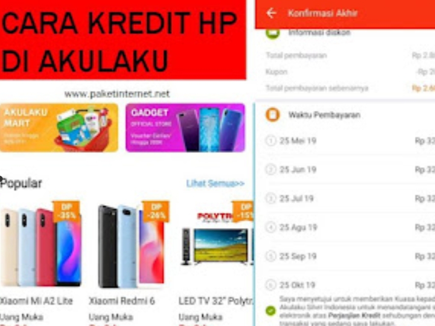 Terbaru, Ini Cara Beli HP di Erafone Bayar dengan Akulaku