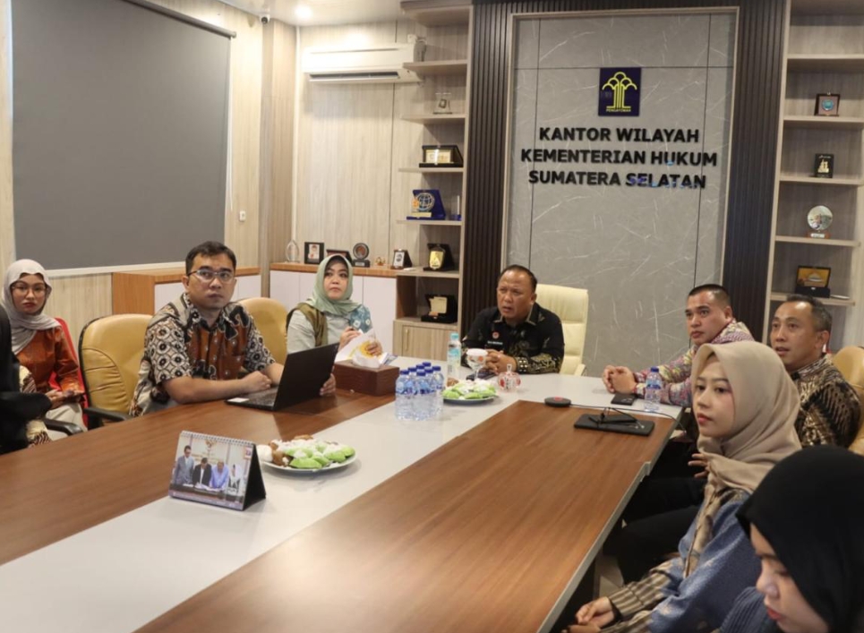 Kemenkum Sumsel Bahas Solusi Layanan AHU melalui Dialog Interaktif PASTI Ada Solusi bersama Menkum