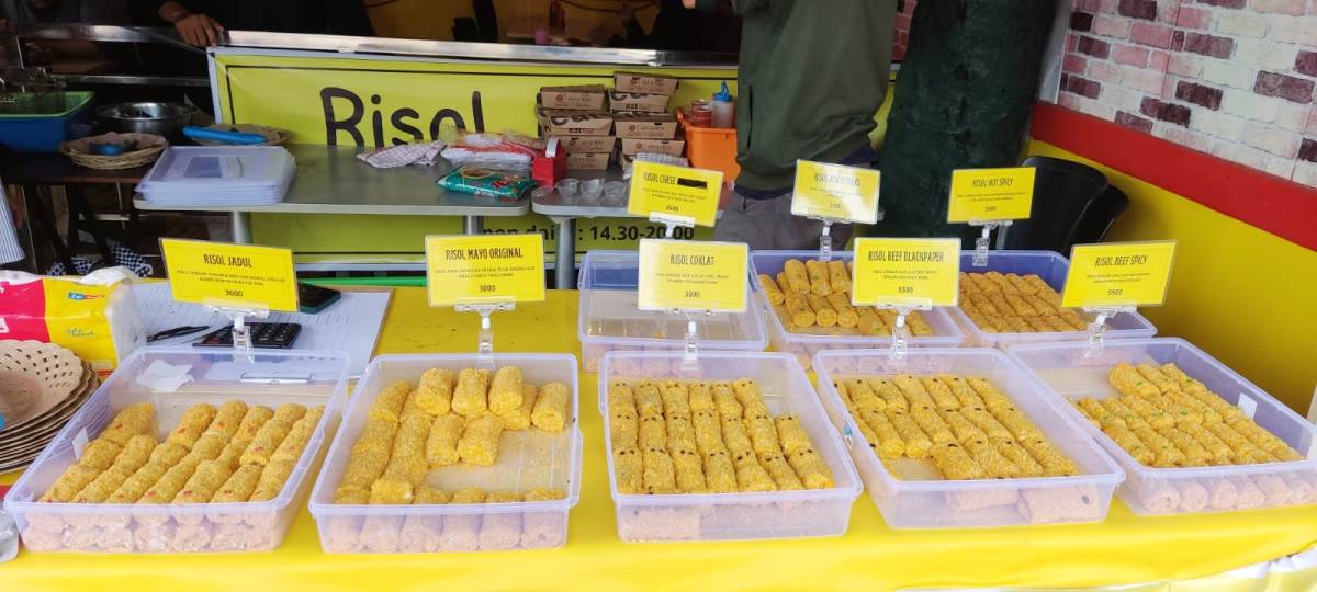 Pertama di Palembang, Risol Prasmanan dengan 11 Varian Rasa, Penyuka Pedas Pasti Happy Banget Dah