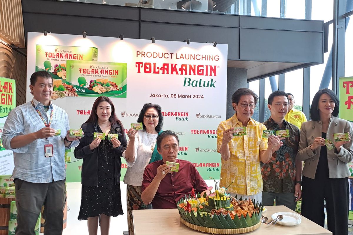 Sido Muncul Konsisten Berinovasi Luncurkan Tolak Angin Batuk, Produk Anyar di Tahun 2024