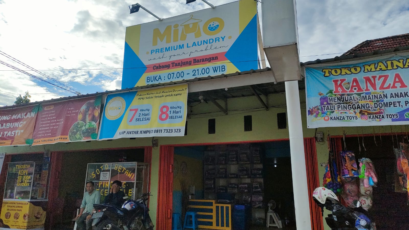   Intip Laundry yang Menjamur di Kawasan Gandus, Satu Jalan Bisa Puluhan Usaha  