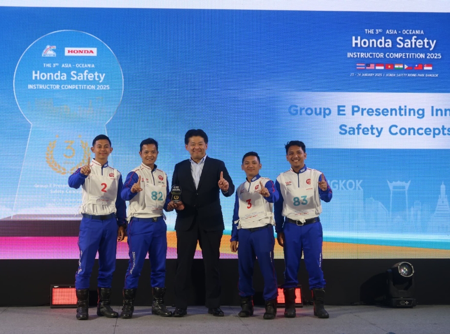 Tim Edukasi Safety Riding Astra Honda Motor Kembali Raih Prestasi di Level Asia dan Oceania