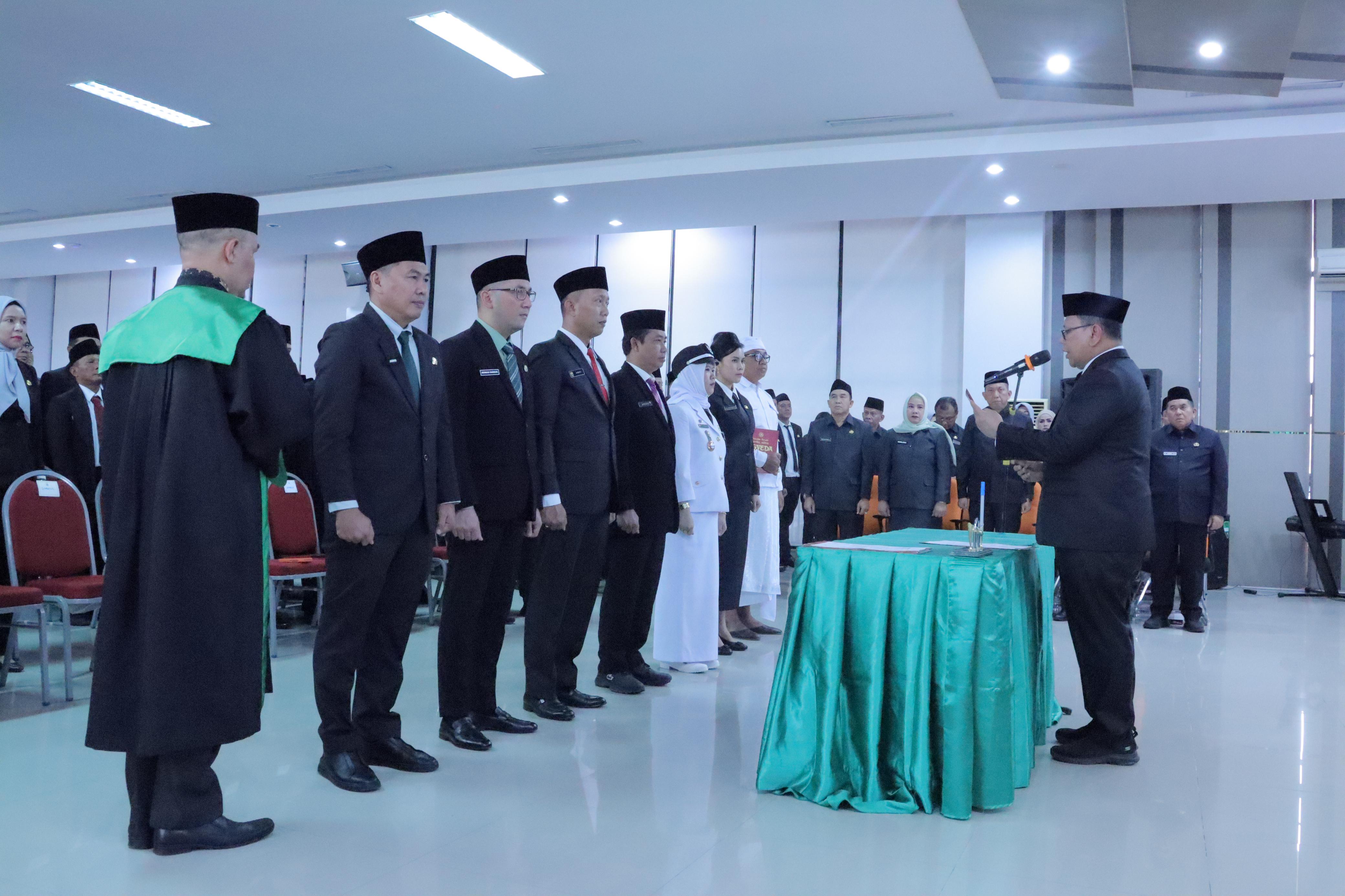 Pj Walikota Palembang Lantik 246 Pejabat Struktural dan Fungsional, 3 di Antaranya Kepala Dinas