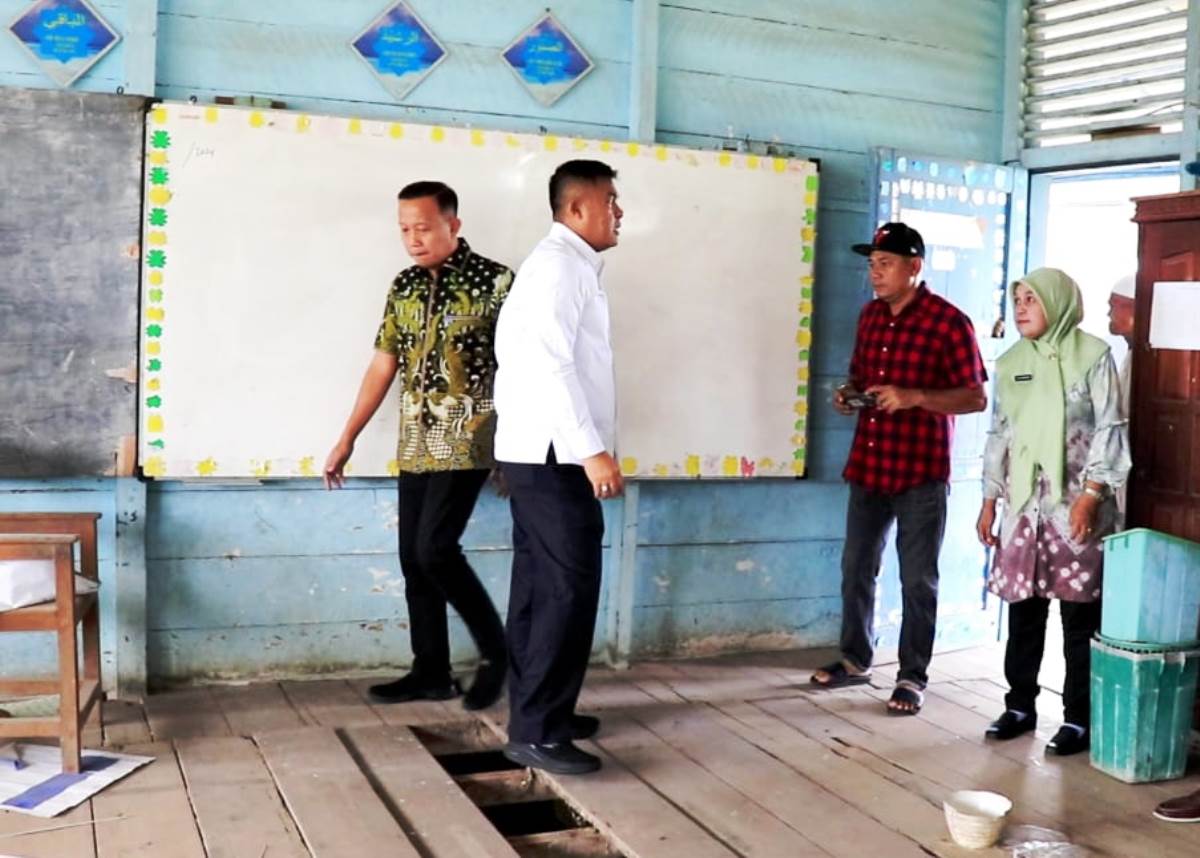 Ada Sekolah Miring, Sekda Palembang Gerak Cepat, Pastikan Program Revitalisasi Sekolah Berjalan 