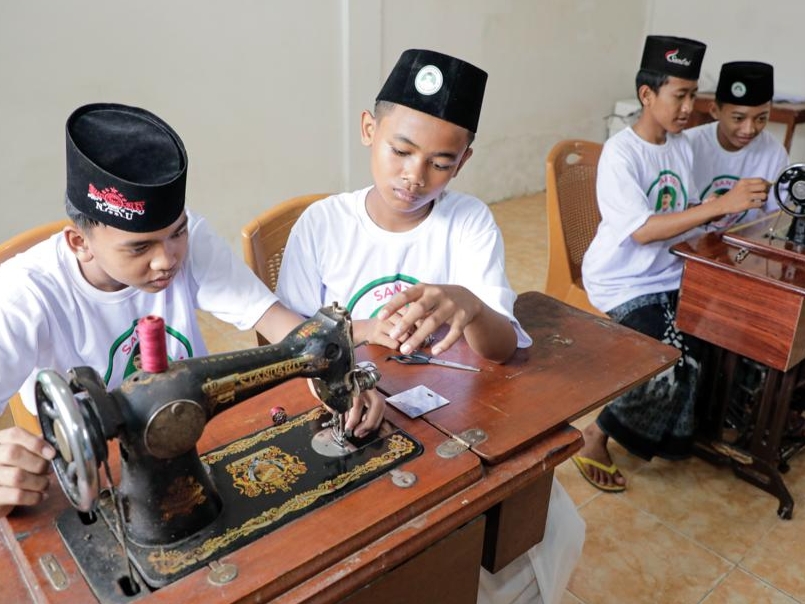 Berdayakan Santri di Palembang Lewat Pelatihan Kewirausahaan dari Santri Dukung Ganjar