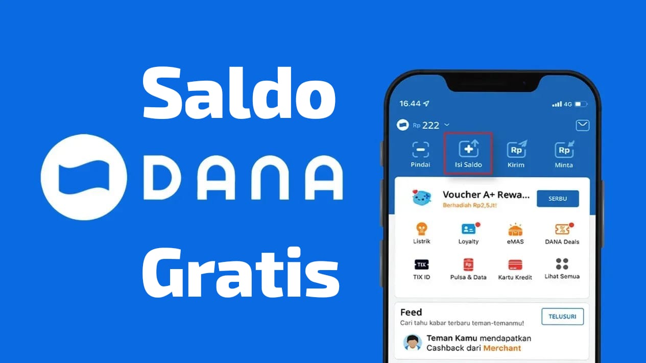 Mau Dapat Saldo DANA Gratis Rp450.000 ke E-Wallet? Buruan Cek Akun Kamu