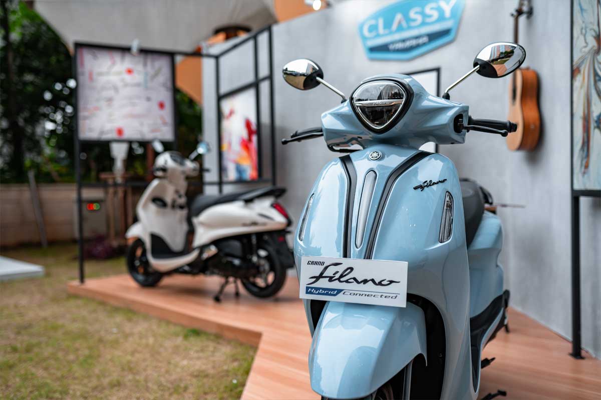 Yamaha Grand Filano Hybrid Connected Banyak Diminati, Mengusung Desain Retro Modern dengan Fitur Canggih