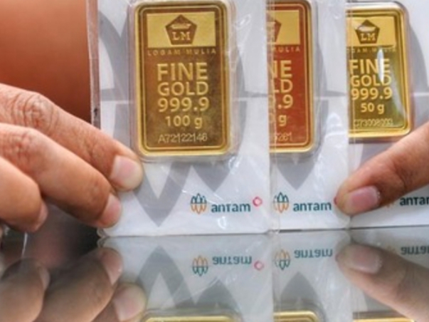 Harga Emas Antam Hari Ini Turun Rp1,123 Juta per Gram, Buruan Beli