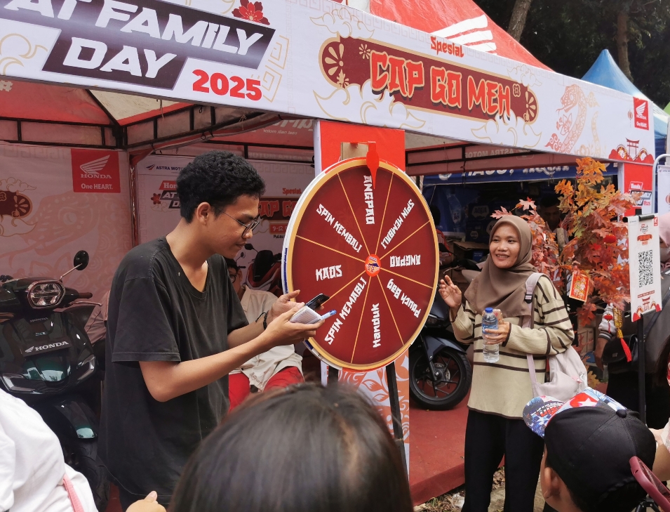 Astra Motor Sumsel Meriahkan Cap Go Meh 2025 Menghadirkan Honda AT Family Day dan PCX160 Run for Fun