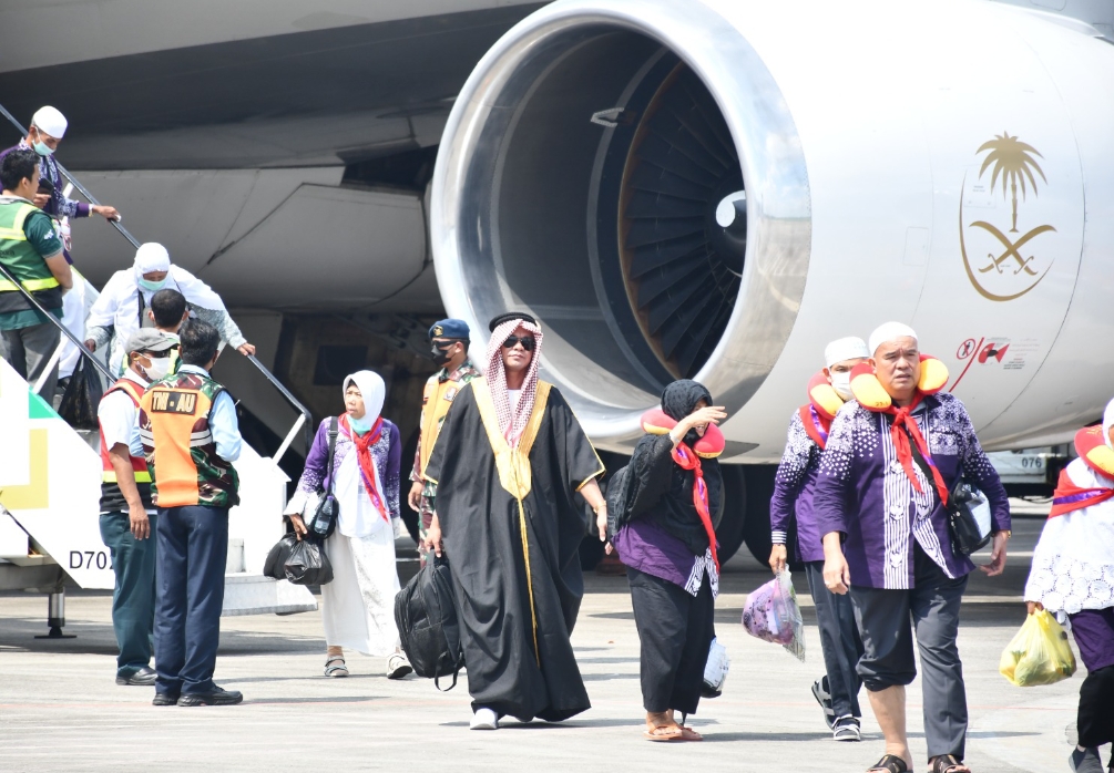 441 Jemaah Kloter 14 Asal Lahat dan Palembang Baru Tiba di SMB II, Tercatat 2 Jemaah Meninggal di Arab