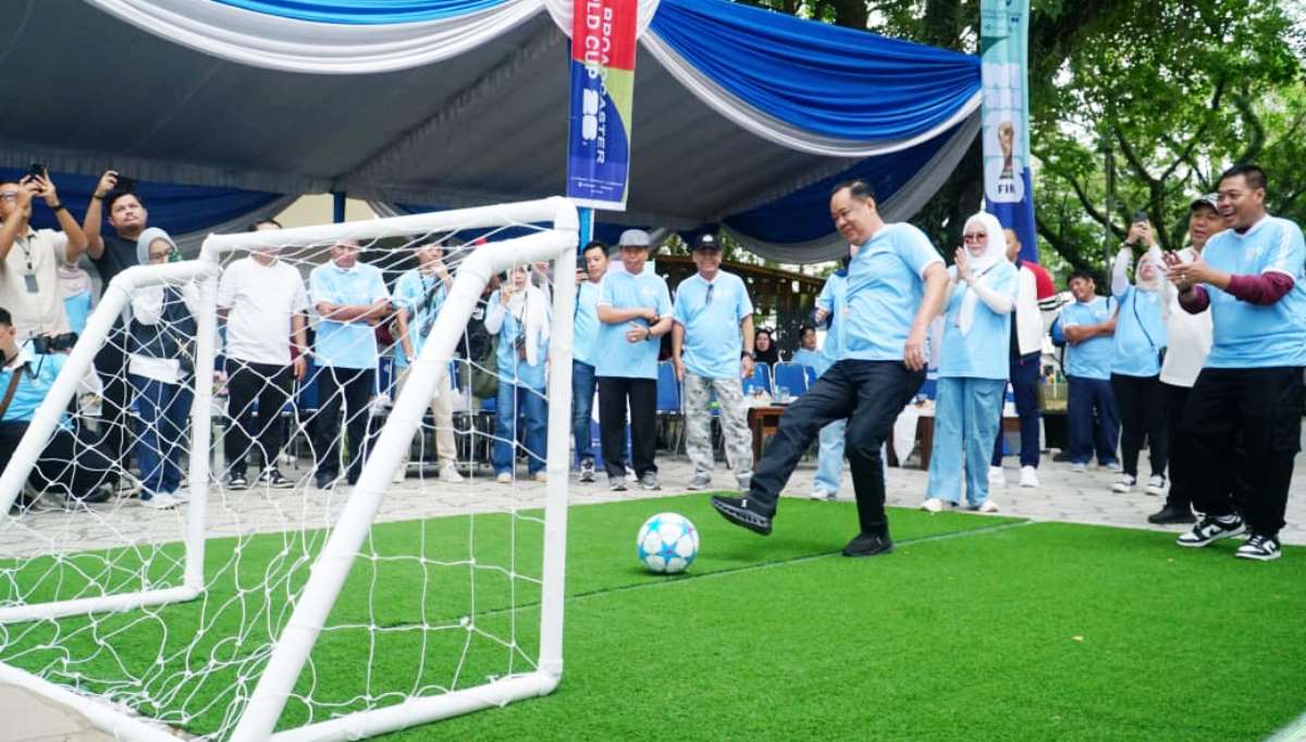  Kick Off Piala Dunia 2026 Sumsel Dimulai, Ajak Masyarakat Nobar Hingga Pelosok