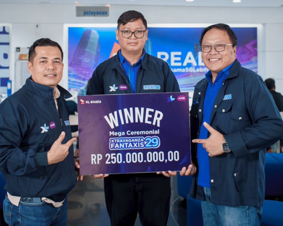 Ikut Program Kuis Xtravaganza FantAXIS, Pelanggan XL Axiata Asal Palembang Raih Hadiah Rp 250 Juta