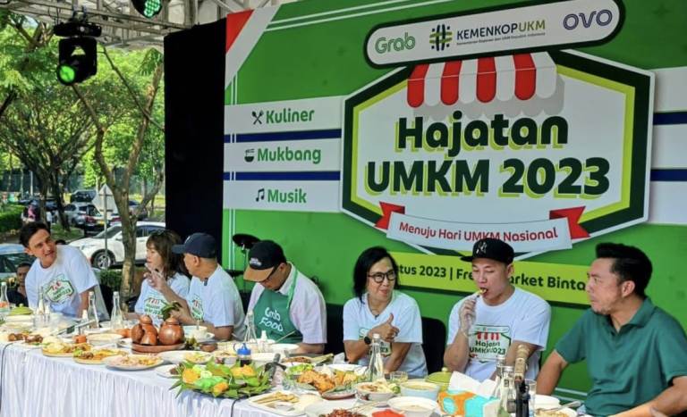 Lebih dari 500 Ribu UMKM Baru Bergabung, Grab dan OVO Gelar Hajatan UMKM 2023