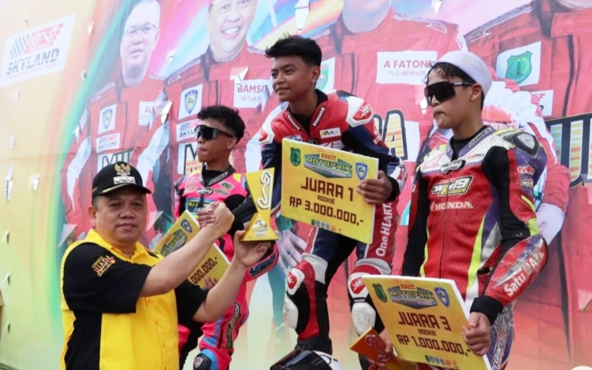 Pj Bupati Muba H Sandi Fahlepi Buka Kejurnas Nasional Motoprix Seri 1 2024