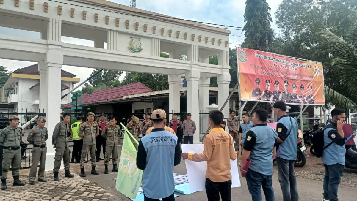 HIMBA Gelar Aksi di Kejaksaan, Minta Selidiki Dugaan Pungli di SMA Negeri 1 Betung