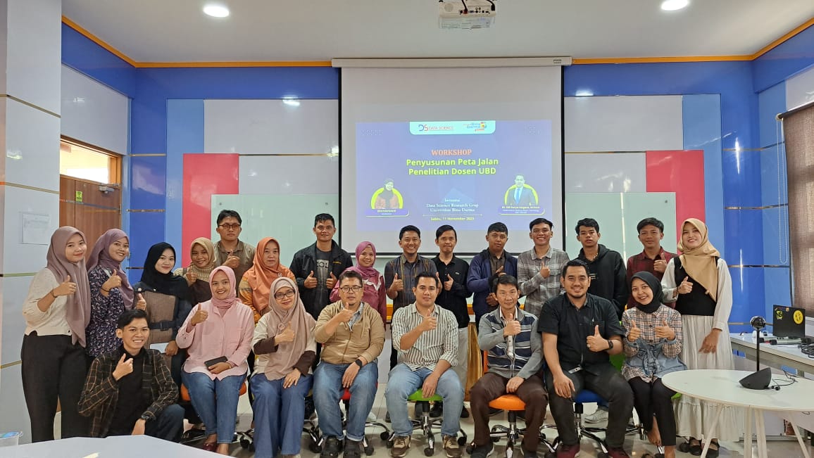 DSRG Universitas Bina Darma Gelar Workshop untuk Penyusunan Peta Jalan Penelitian