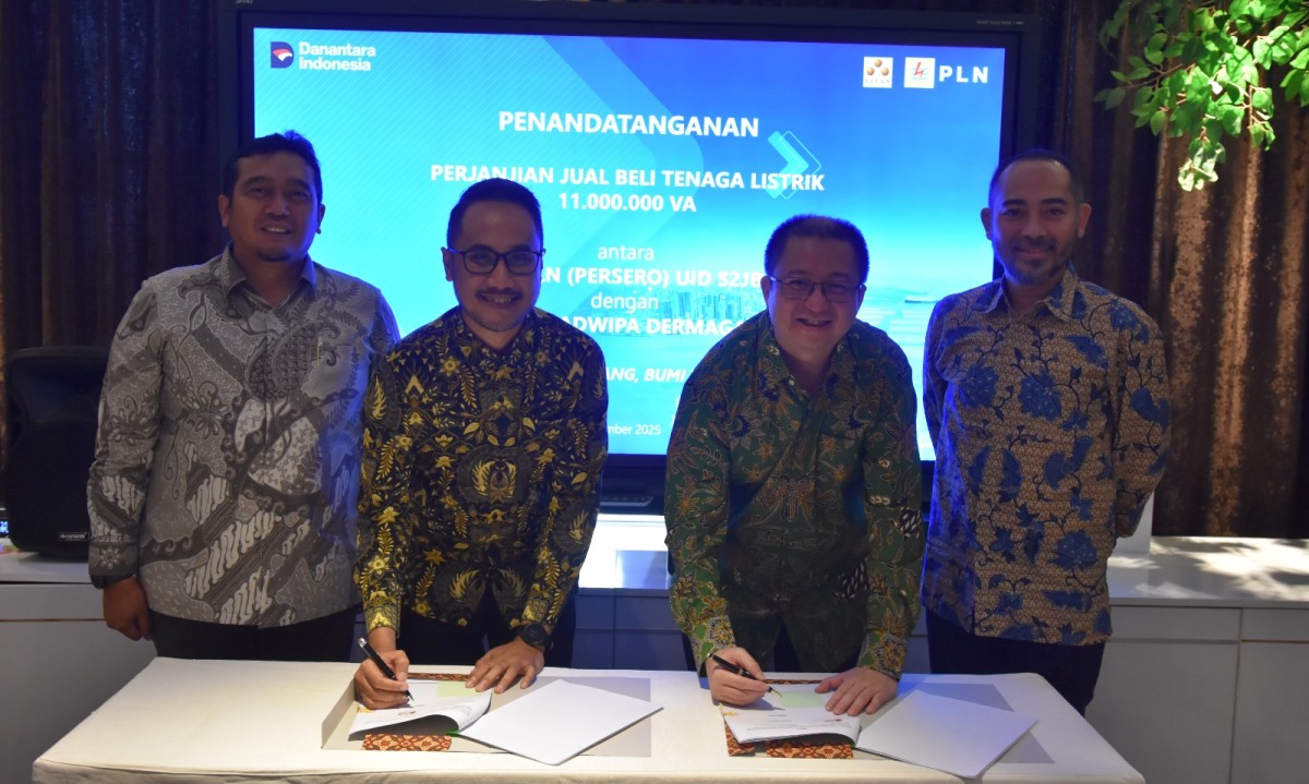 Sambut Hari Pelanggan Nasional, PLN Pasok Listrik 11 MVA untuk PT Swarnadwipa Dermaga Jaya