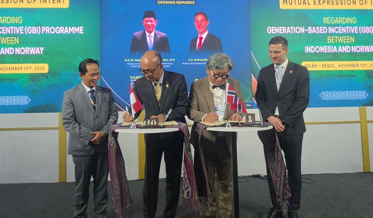 Kolaborasi Indonesia - Norwegia, PLN Siap Lakukan Salah Satu Perdagangan Karbon Terbesar di Dunia