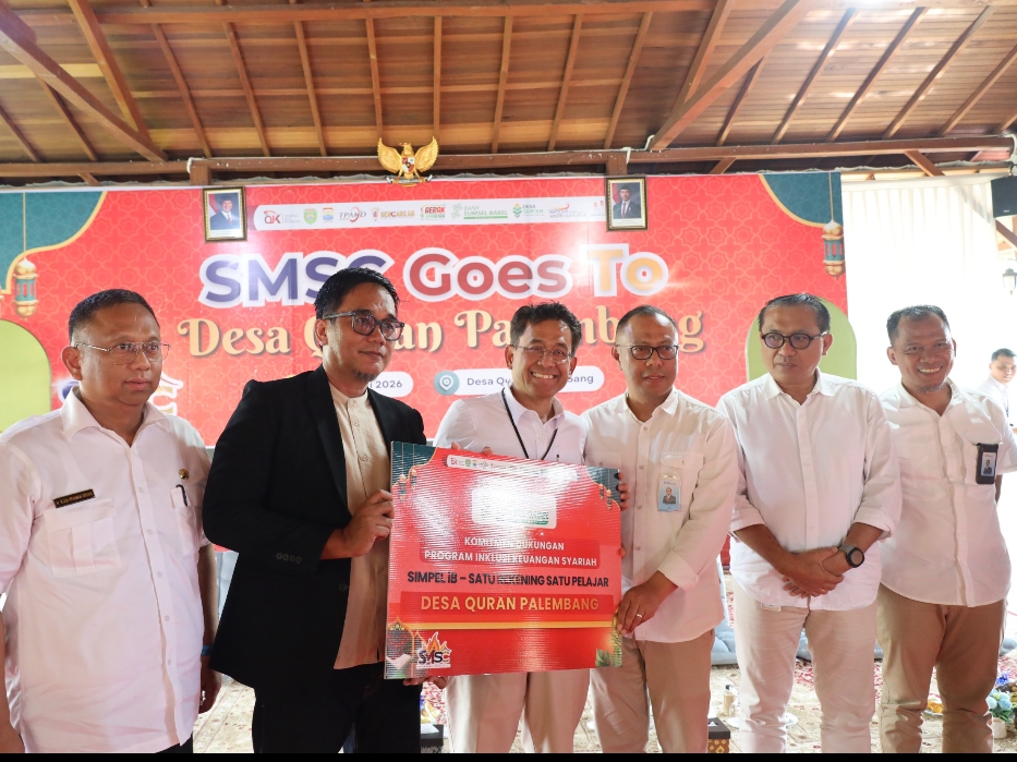 Akselerasi Program 100.000 Sultan Muda, OJK dan Pemprov Sumsel Gelar SMSC Goes to Desa Quran Palembang