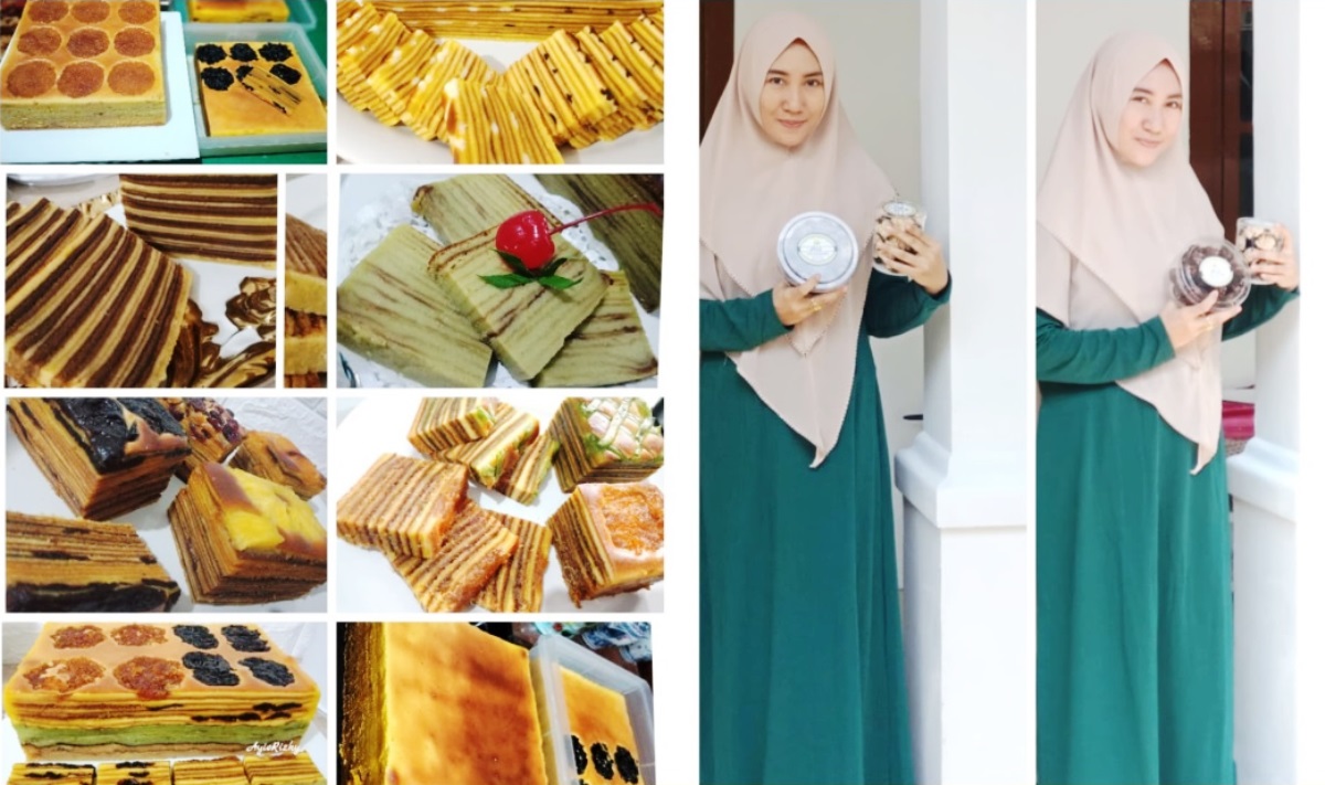 Rahasia Kue Lezat Arz Cake Cookies, Selalu Dibanjiri Pesanan di Palembang