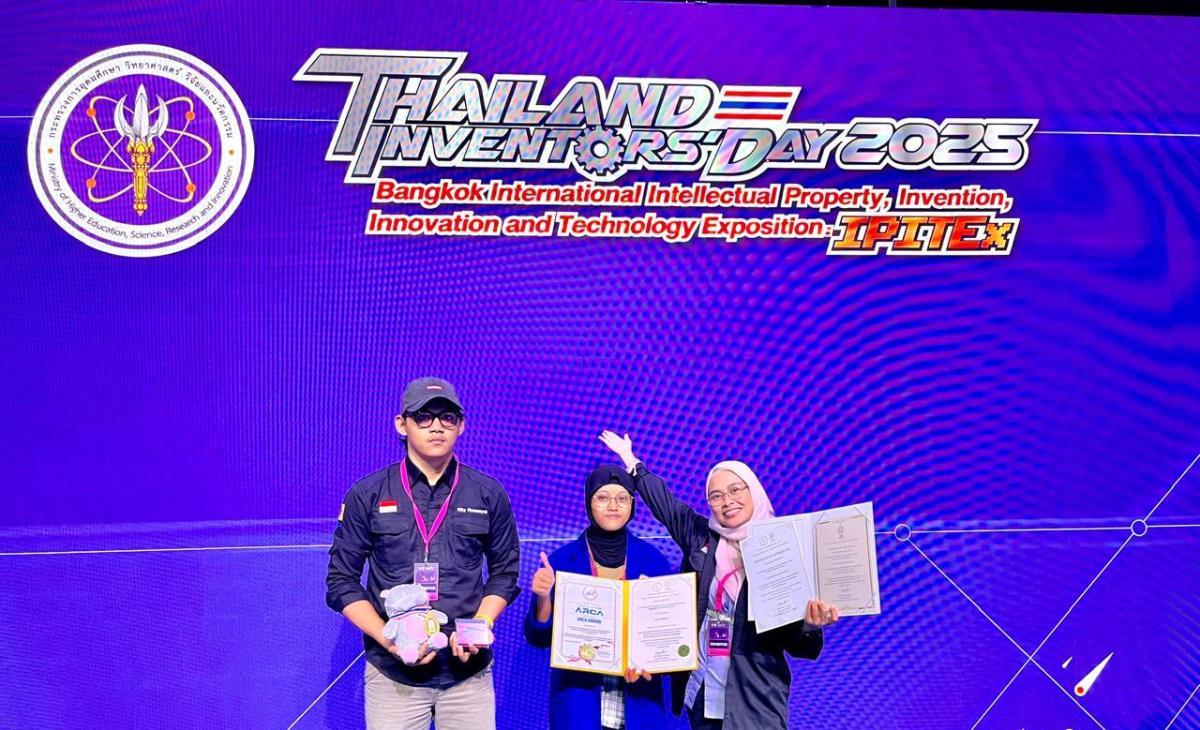 Inovasi Hijau ITPLN Raih Penghargaan Internasional, Sabet Gold Medal di IPITEx 2025