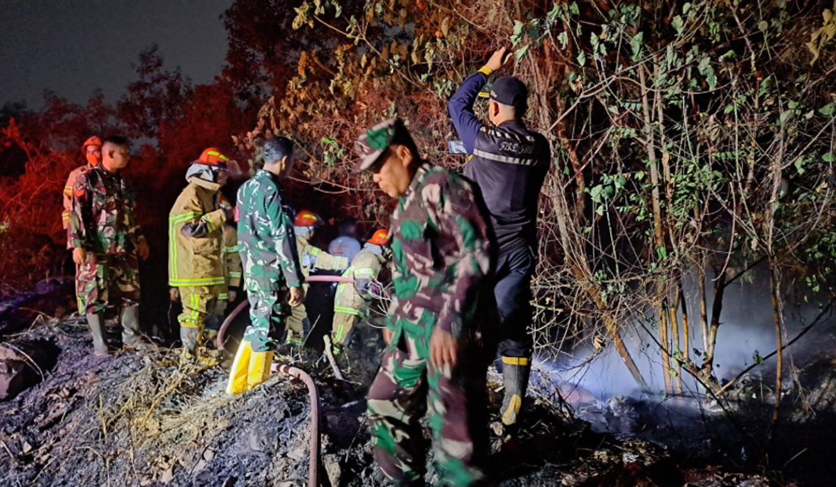 Pemadaman Karhutla di JSC - Talang Keramat Terkendala Pasokan Air