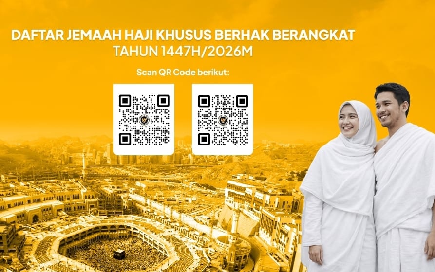 Daftar Jemaah Haji Khusus Berhak Berangkat Tahun 1447H/2026M, Cek di Sini