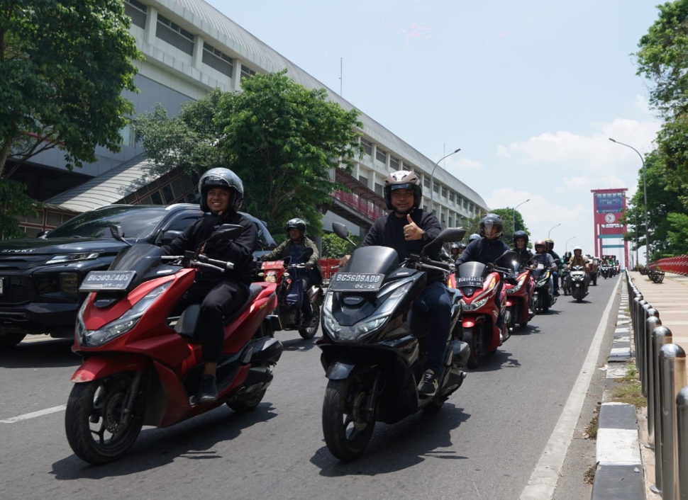 Astra Motor Sumsel Ajak Jaringan Dealer Honda Giat SATOURDAY, City Rolling hingga Bakti Sosial Panti Asuhan