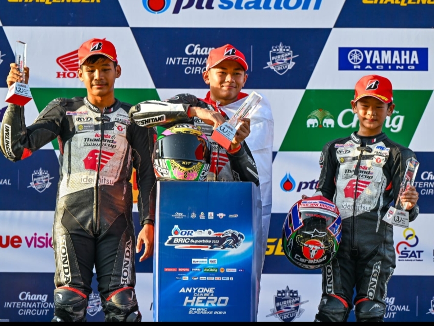 KEREN! 2 Pebalap Astra Honda Motor Raih Double Podium TTC 2023