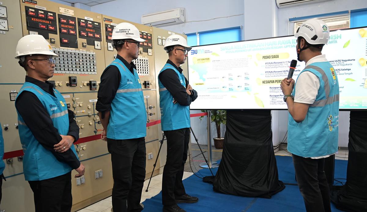  Kunjungi GITET 500 kV Pedan, Dirut PLN Pastikan Kesiapan Sistem Kelistrikan Jawa-Madura-Bali Untuk Lebaran