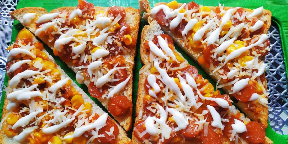 Kreasi Resep Pizza Roti Tawar, Simpel dan Mengenyangkan Cocok Buat Sarapan si Buah Hati