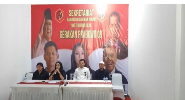 Relawan GP 08 Dekralasikan Dukung Prabowo Capres 2024