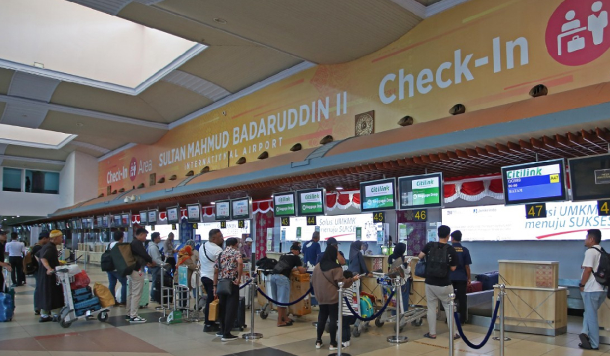 Terbaru, Ini Rute Penerbangan Bandara SMB II Palembang Usai Kembali Berstatus Internasional