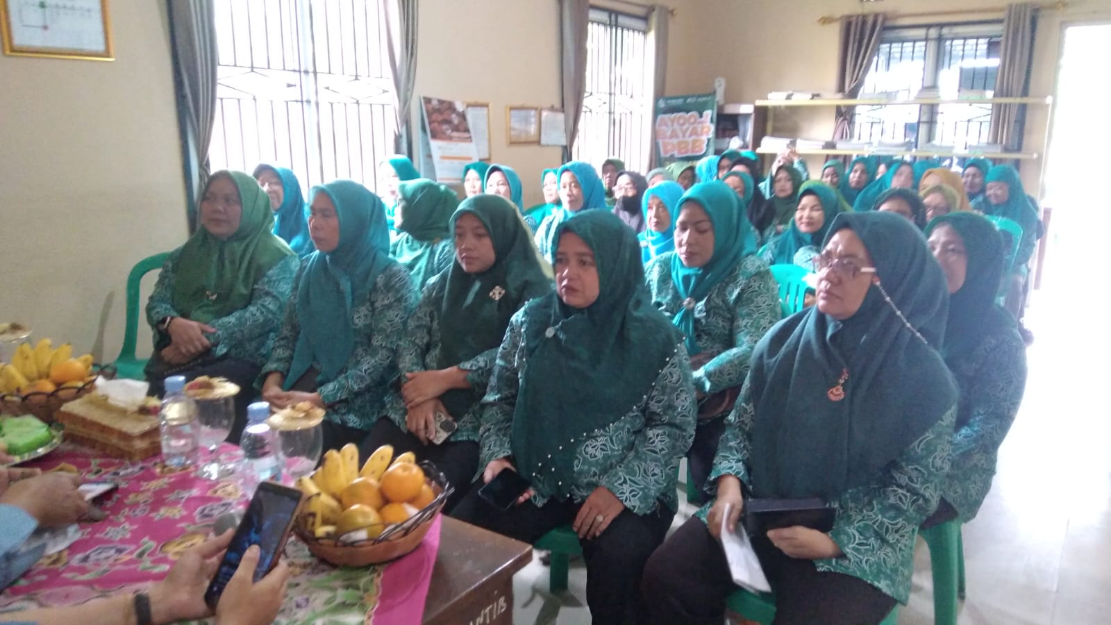 Kader PKK Pahlawan Ikuti Sosialisasi Perilaku Hidup Bersih Sehat dan Pencegahan Penyakit