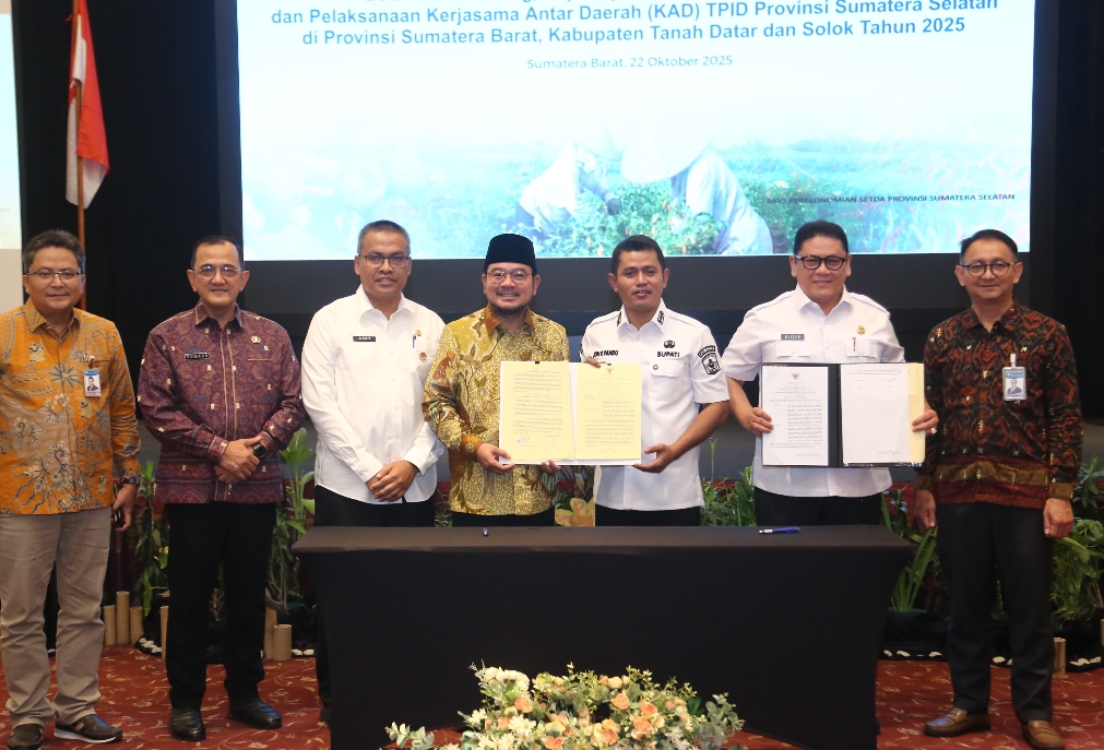 BI Fasilitasi KAD Sumsel dan Sumbar, Kerja Sama 6 Bidang Strategis, Jamin Kebutuhan Bahan Pokok