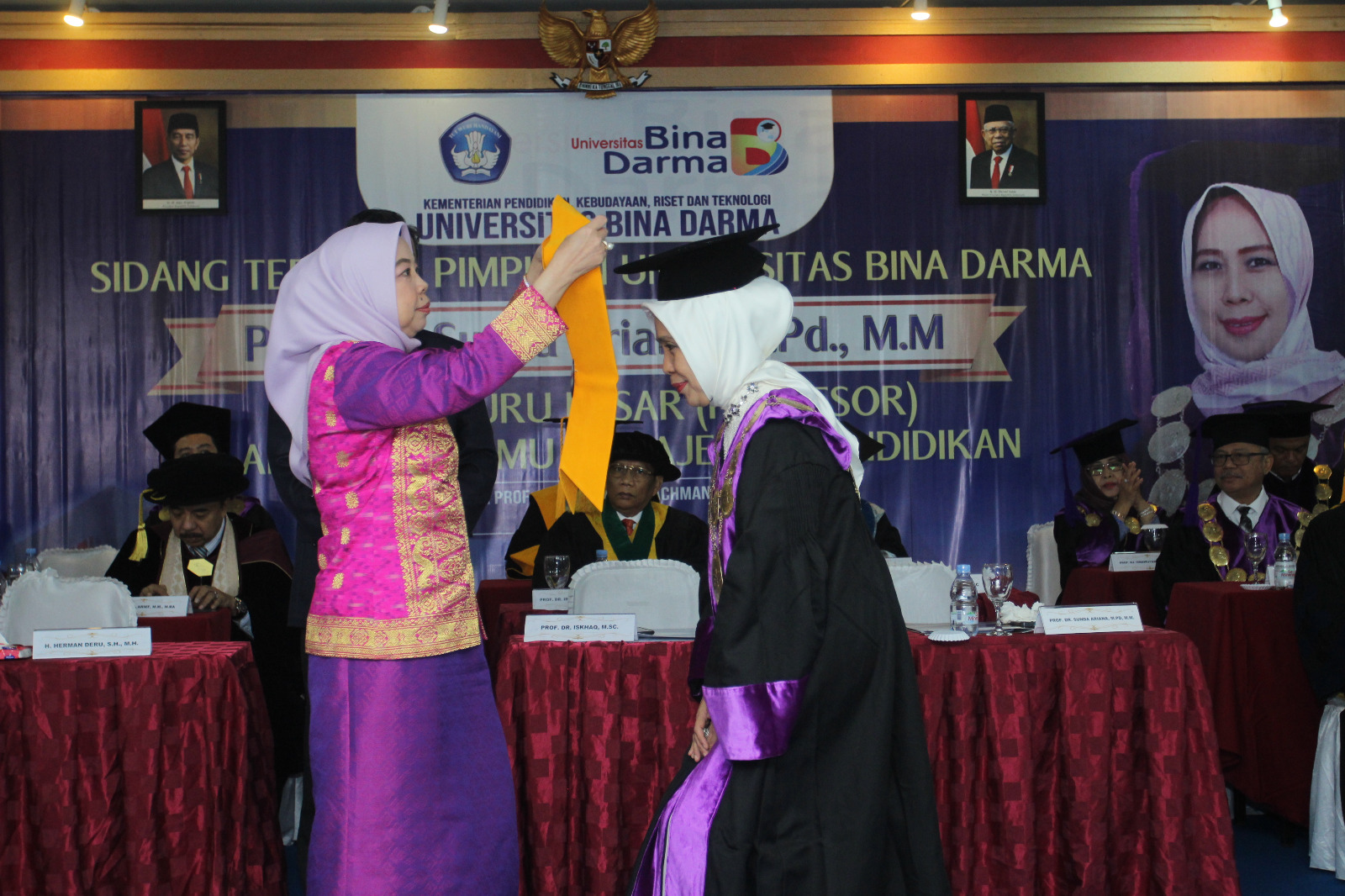 Prof Dr Sunda Ariana MPd MM Dikukuhkan sebagai Guru Besar Ilmu Manajemen Pendidikan
