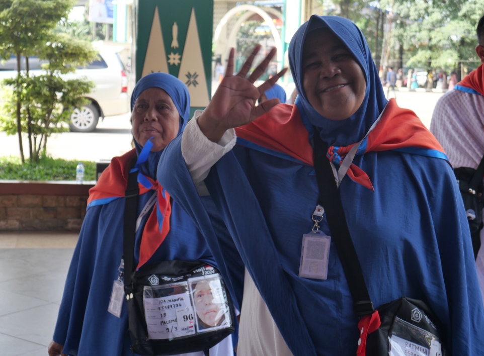 Total 8.061 Jemaah Haji Telah Diberangkatkan Embarkasi Palembang, Hari Ini Kloter 18 Telah Berangkat 