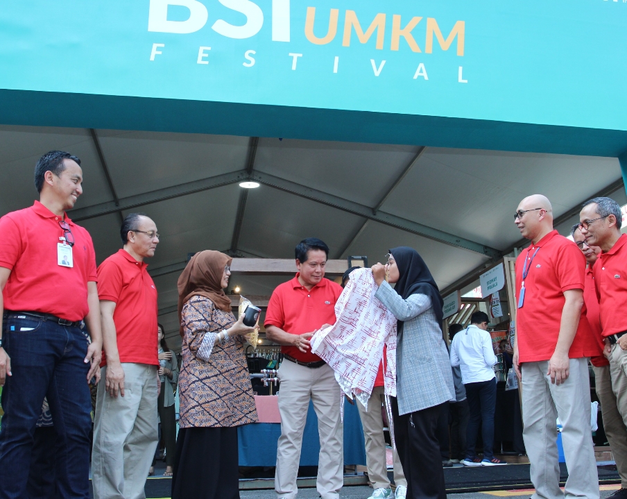 BSI Ajak Usaha Kecil Naik Kelas Melalui Festival UMKM di Hari Kemerdekaaan