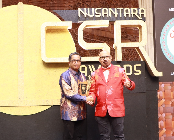 Pusri Raih Penghargaan Nusantara CSR Award 2024